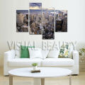 Cityscape Framed Printed Painting Arte em tela